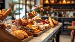 découvrez notre boulangerie-pâtisserie et café français à highland park, où la tradition rencontre la qualité. savourez des pains artisanaux, des pâtisseries délicieuses et un café raffiné dans une ambiance chaleureuse et conviviale.