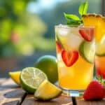 découvrez la recette de la canne à bar, un cocktail frais et fruité parfait pour vos journées d'été. avec ses saveurs ensoleillées et sa touche d'exotisme, ce cocktail saura ravir vos invités lors de vos soirées estivales. à savourer sans modération !