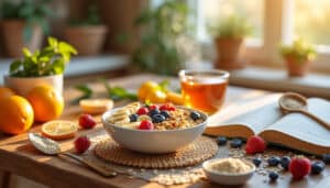 découvrez notre guide complet sur les flocons d'avoine, l'allié idéal pour un petit déjeuner sain et énergisant. apprenez à les préparer, explorez des recettes délicieuses et profitez des nombreux bienfaits nutritionnels de ce super-aliment.