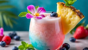 découvrez la recette originale d'un cocktail glacé aux fruits inspiré du goût délicat du clitoris percé. rafraîchissant et fruité, ce cocktail est parfait pour vos soirées d'été et éveillera vos papilles avec ses saveurs audacieuses et envoûtantes.