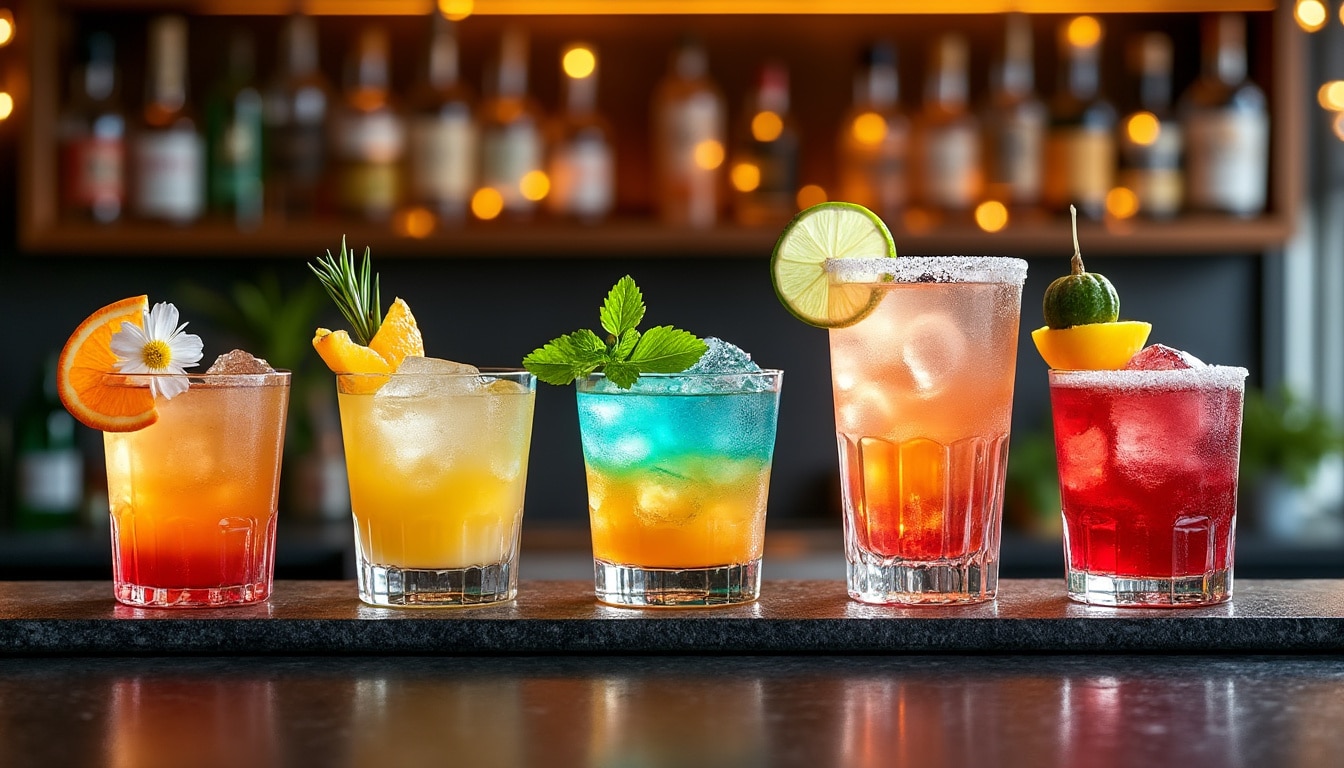 découvrez des recettes de cocktails rafraîchissants à base de puff tequila ! dans cet article, nous vous présentons 5 créations délicieuses qui sauront élever vos soirées. parfait pour les amateurs de tequila et ceux en quête d’innovations, laissez-vous tenter par ces mélanges audacieux qui mettront du soleil dans vos verres.