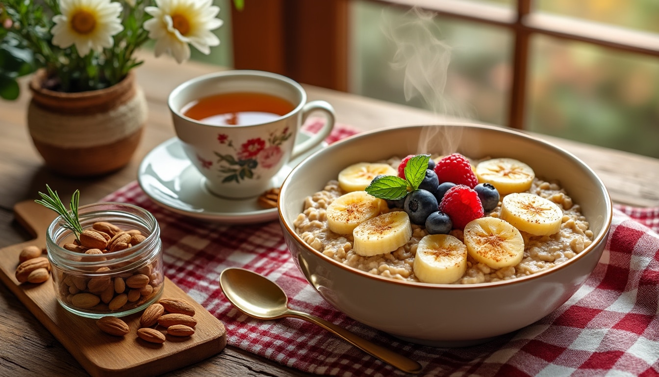 Recette Flocon Davoine Petit Déjeuner Chaud