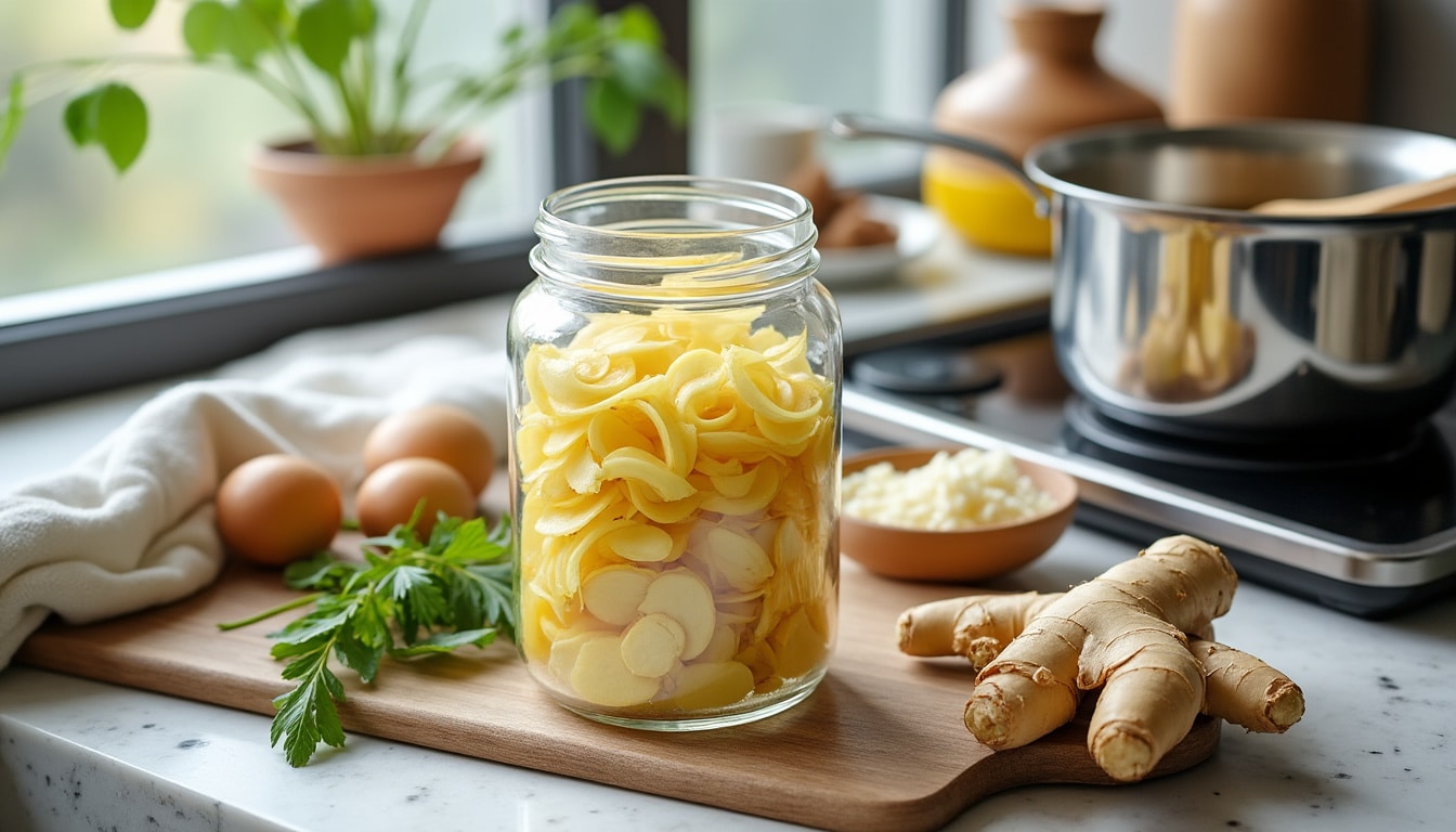 découvrez le sirop de gingembre, une boisson rafraîchissante et épicée qui éveillera vos sens. parfait pour accompagner vos cocktails ou simplement pour savourer un moment de fraîcheur, cette délicieuse préparation au goût intense est à essayer sans hésitation !
