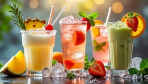 découvrez 5 délicieuses recettes de boissons rafraîchissantes à savourer avec un verre paille. parfaites pour étancher votre soif, ces recettes facile à réaliser transformeront chaque gorgée en un moment de plaisir été comme hiver.
