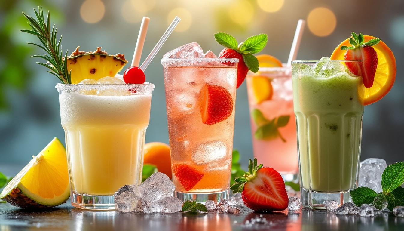 découvrez 5 délicieuses recettes de boissons rafraîchissantes à savourer avec un verre paille. parfaites pour étancher votre soif, ces recettes facile à réaliser transformeront chaque gorgée en un moment de plaisir été comme hiver.