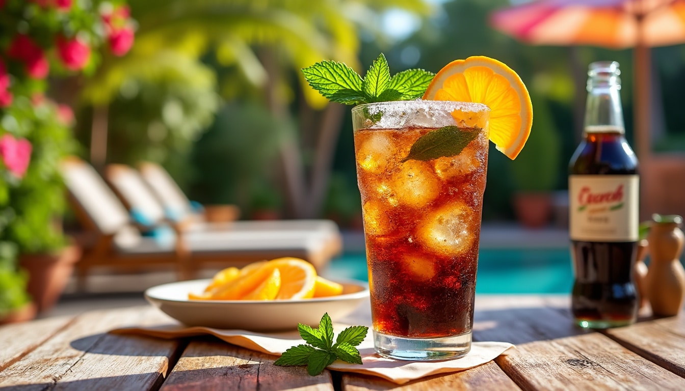 Black on ice : la boisson rafraîchissante de l'été