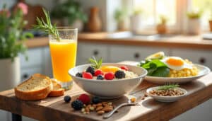 découvrez notre guide complet pour préparer un petit déjeuner équilibré et énergisant. apprenez à choisir les bons aliments, à équilibrer les nutriments et à concocter des recettes délicieuses pour bien commencer votre journée.