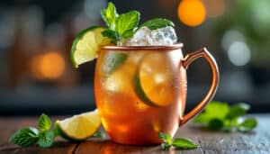 découvrez la recette classique du london mule, un cocktail rafraîchissant à base de gin, de jus de citron et de ginger beer. parfait pour toutes les occasions, apprenez à le préparer facilement chez vous et impressionnez vos invités avec ce mélange savoureux!