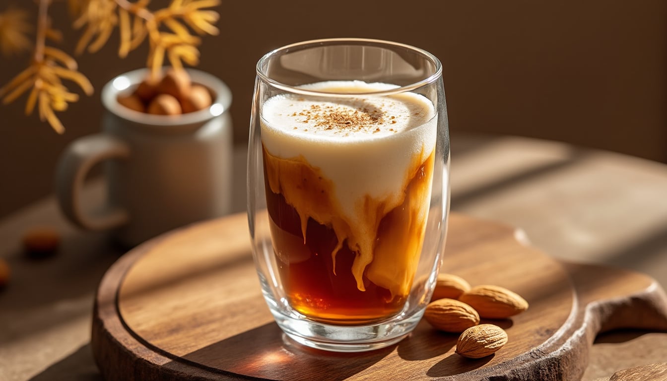 découvrez le marsala amande, une boisson délicieuse et réconfortante qui allie la richesse du vin marsala à la douceur des amandes. parfaite pour les soirées cosy, cette boisson vous séduira par ses arômes envoûtants et son goût unique. idéale pour s'évader au cœur de l'hiver.