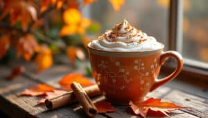 découvrez notre recette gourmande de pumpkin spice latte maison, parfaite pour savourer les doux arômes de l'automne. réalisez facilement cette boisson emblématique avec des épices réconfortantes et un café crémeux, et faites de chaque gorgée un moment de plaisir.