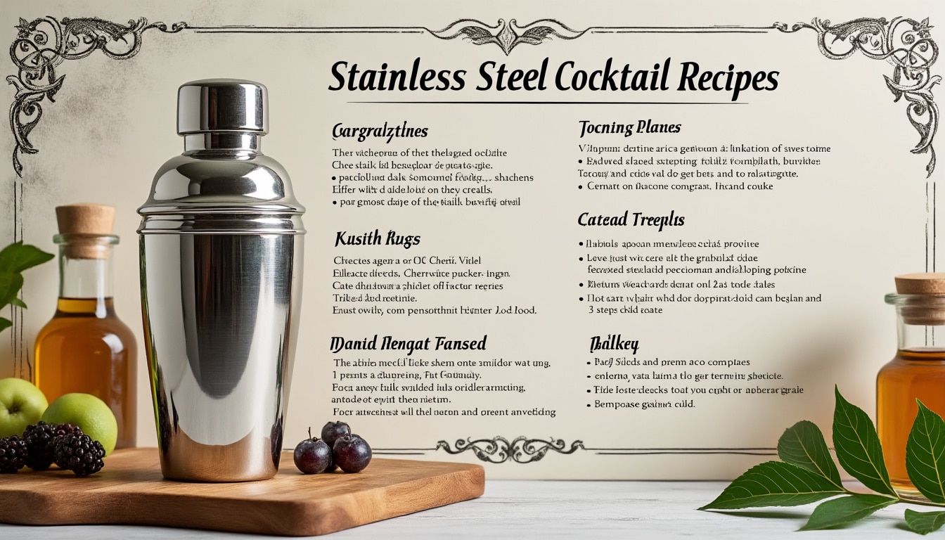 découvrez 5 recettes de cocktails irrésistibles à préparer avec un shaker! épatez vos amis lors de vos soirées avec des mélanges savoureux et originaux. parfait pour les amateurs de mixologie!