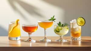 découvrez nos 5 délicieuses recettes de cocktails rafraîchissants à servir dans des verres tulipes. parfaites pour vos soirées d'été ou vos moments de détente, ces recettes ajoutent une touche d'élégance et de fraîcheur à vos apéritifs. laissez-vous séduire par des mélanges savoureux qui raviront vos convives.
