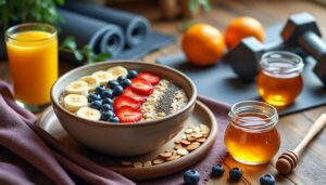découvrez notre guide complet sur les flocons d'avoine, l'ingrédient parfait pour un petit déjeuner sportif nutritif. apprenez à préparer des recettes savoureuses, à bénéficier de leurs avantages nutritionnels, et à booster vos performances sportives grâce à ce super-aliment.