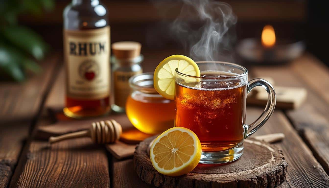découvrez la recette du grog au rhum, une boisson réconfortante parfaite pour réchauffer vos soirées d'hiver. apprenez à préparer ce mélange savoureux qui allie des saveurs épicées et sucrées, idéal pour combattre le froid tout en savourant un moment chaleureux.