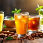 plongez dans l'univers des boissons indiennes avec notre sélection de recettes rafraîchissantes. que vous soyez amateur de saveurs sucrées ou épicées, découvrez des créations authentiques pour ravir tous les palais. parfaites pour toutes les occasions, apportez une touche d'exotisme à votre table !