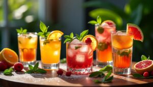 découvrez 5 recettes de boissons rafraîchissantes à réaliser dans votre litre aquarium pour animer vos soirées. surprenez vos invités avec des mélanges originales et savoureux qui raviront les palais !