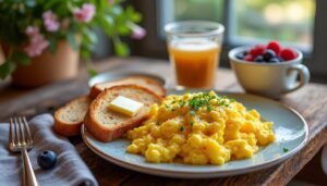 découvrez le guide complet pour préparer des œufs brouillés parfaits, des conseils de cuisson aux astuces d'assaisonnement, pour un petit déjeuner savoureux et réussi.