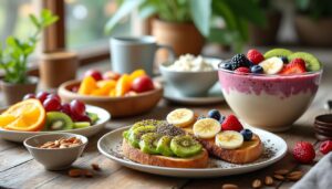 découvrez notre guide complet de recettes de petit déjeuner sain pour démarrer votre journée en pleine forme. des idées délicieuses et nutritives pour alimenter votre corps et stimuler votre énergie chaque matin.