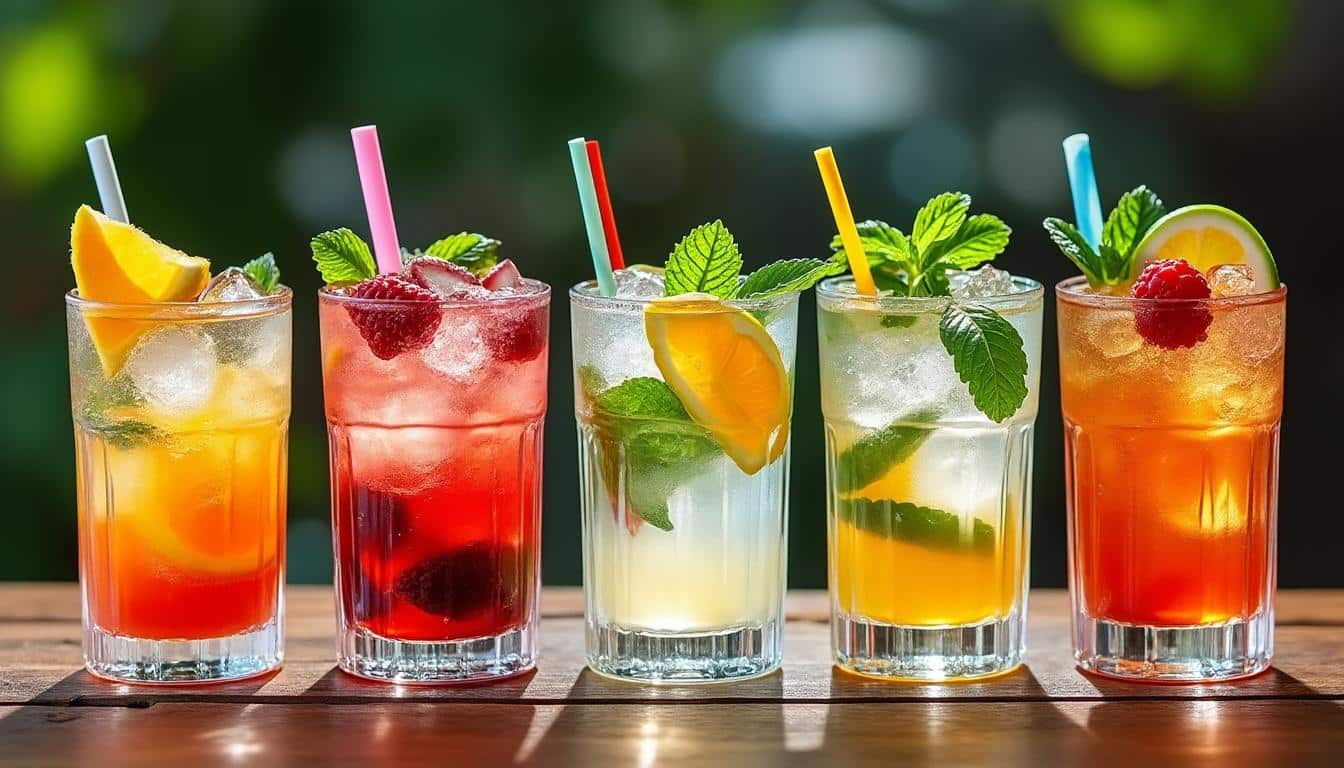 découvrez 5 recettes de cocktails rafraîchissants à réaliser avec de l'alcool en bouteille. que vous soyez amateur ou expert, ces mélanges savoureux apporteront une touche estivale à vos soirées. essayez-les dès maintenant et éveillez vos papilles !