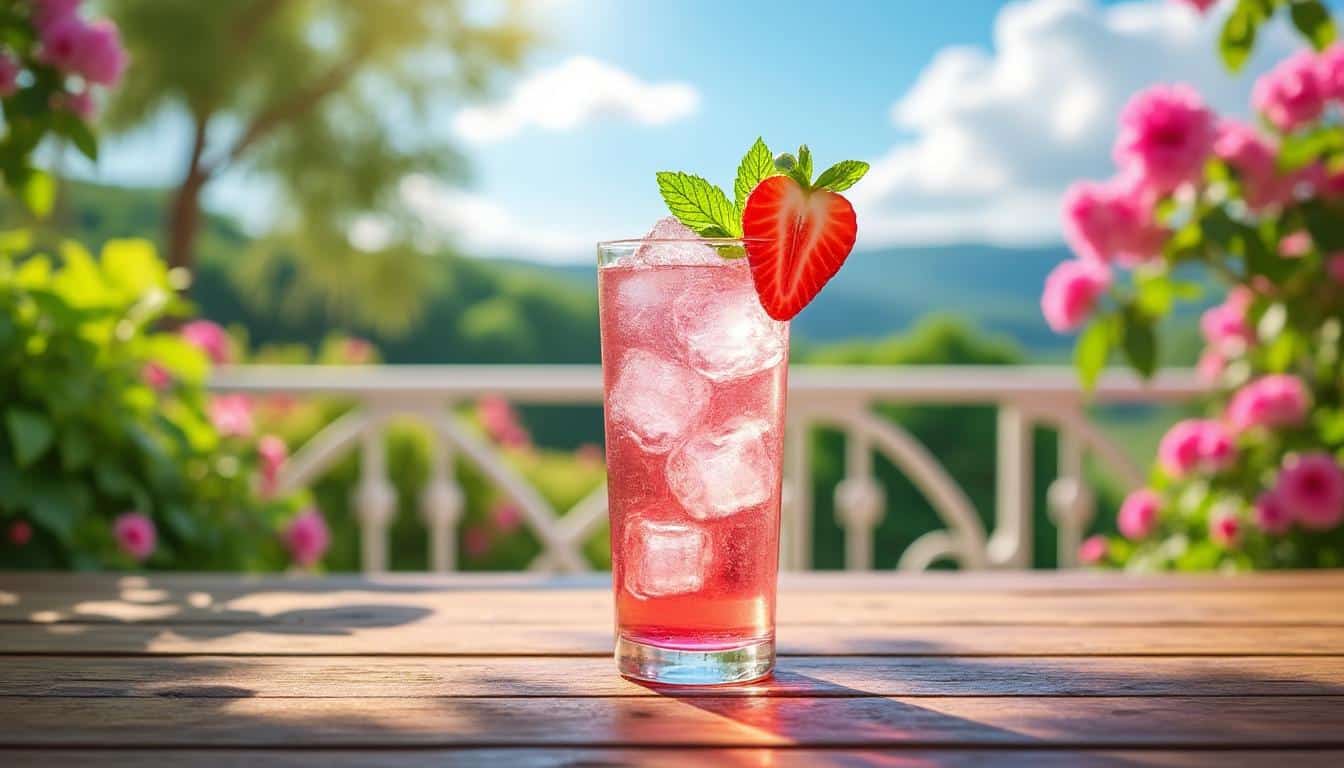 découvrez notre boisson rose pétillante, l'alliée parfaite pour apporter une touche estivale à vos journées ensoleillées. avec ses bulles rafraîchissantes et sa délicieuse saveur fruitée, cette boisson saura séduire vos papilles et égayer vos moments de convivialité. idéale pour vos apéritifs entre amis ou vos soirées en terrasse, offrez-vous une expérience gustative unique cet été.