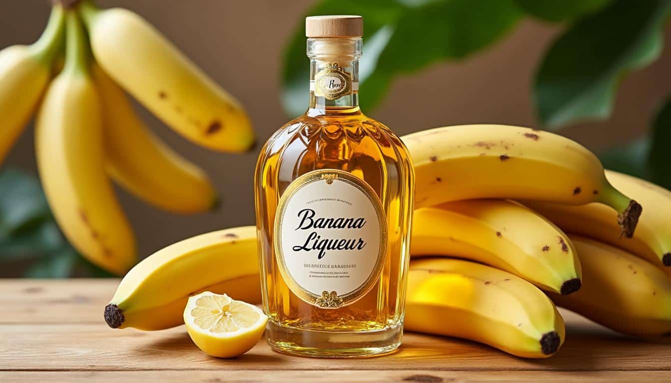 découvrez la liqueur de banane, une délicieuse douceur fruitée qui ravira vos sens. parfaite pour vos cocktails ou à déguster seule, elle apporte une touche exotique et sucrée à toutes vos occasions. faites voyager vos papilles avec cette liqueur irrésistible!