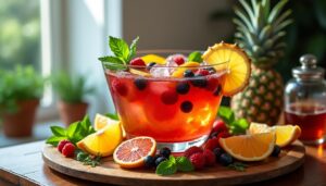 découvrez notre recette de punch idéale pour régaler 30 personnes lors de vos événements. facile à préparer, savoureuse et rafraîchissante, cette boisson festive ravira vos invités et ajoutera une touche conviviale à vos soirées. suivez nos conseils pour un mélange parfait et impressionnez vos convives avec ce cocktail incontournable.