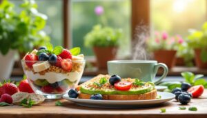 découvrez notre guide complet pour préparer un petit déjeuner sain et savoureux, idéal pour votre régime. retrouvez des recettes équilibrées et des conseils pratiques pour bien commencer votre journée sans culpabilité.