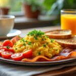 découvrez notre guide ultime pour préparer des œufs brouillés parfaits, idéaux pour un petit déjeuner savoureux et copieux. apprenez les astuces pour obtenir une texture crémeuse et des saveurs irrésistibles. réveillez vos papilles avec cette recette facile et rapide !