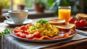 découvrez notre guide ultime pour préparer des œufs brouillés parfaits, idéaux pour un petit déjeuner savoureux et copieux. apprenez les astuces pour obtenir une texture crémeuse et des saveurs irrésistibles. réveillez vos papilles avec cette recette facile et rapide !