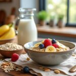 découvrez notre guide complet sur la recette du petit déjeuner avec des flocons d'avoine. apprenez comment préparer un repas nutritif et délicieux, idéal pour bien commencer la journée avec une alimentation saine et équilibrée.