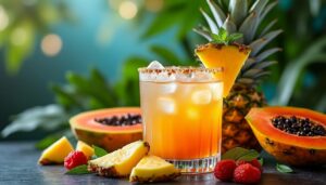 découvrez notre recette de sirop de rhum, l'ingrédient secret pour réaliser un cocktail tropical irrésistible. éveillez vos sens avec des saveurs exotiques et rafraîchissantes qui vous transporteront sous les palmiers. parfait pour vos soirées d'été!