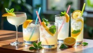 découvrez nos 5 recettes rafraîchissantes à base de vermouth blanc, parfaites pour animer vos apéritifs. des cocktails élégants aux mélanges surprenants, explorez des saveurs uniques qui raviront vos invités.