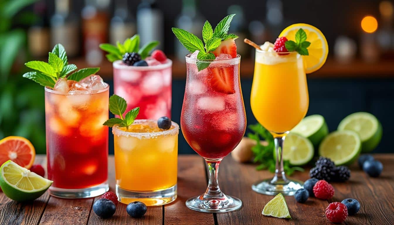 découvrez nos recettes de cocktails faciles à préparer avec de l'alcool pas cher. idéal pour des soirées entre amis sans se ruiner ! conseils, astuces et idées originales.