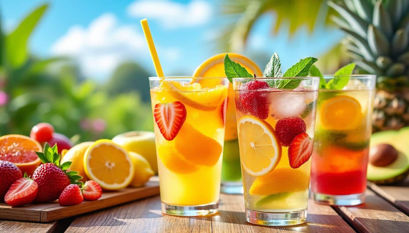 découvrez la recette idéale de cocktail de jus de fruit rafraîchissant, parfaite pour égayer vos soirées entre amis. simple à réaliser, savoureuse et pleine de vitamines !