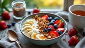 découvrez notre guide complet pour préparer un bowl petit déjeuner savoureux et équilibré. des idées gourmandes, simples et rapides pour bien commencer votre matinée !