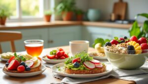 découvrez notre guide complet des recettes de petit-déjeuner sain pour bien commencer votre journée. explorez des idées délicieuses et nutritives qui vous apporteront énergie et vitalité, avec des ingrédients faciles à trouver et des conseils pratiques pour une alimentation équilibrée.