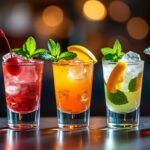 découvrez 5 recettes de cocktails explosifs à réaliser dans un verre à shooter. idéales pour des soirées entre amis, ces créations originales réveilleront vos papilles !