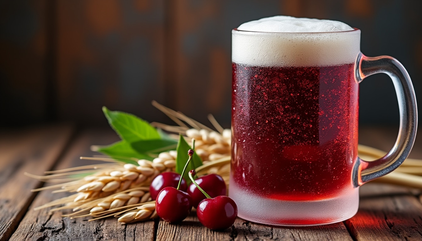 découvrez la bière à la cerise, une boisson rafraîchissante et fruitée idéale pour les amateurs de nouvelles saveurs. laissez-vous tenter par cette délicieuse expérience à savourer entre amis ou en solo.