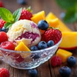 découvrez notre cuillère glace spéciale : dégustez un élixir glacé aux fruits d'été pour une expérience rafraîchissante et gourmande. idéal pour sublimer vos desserts estivaux !