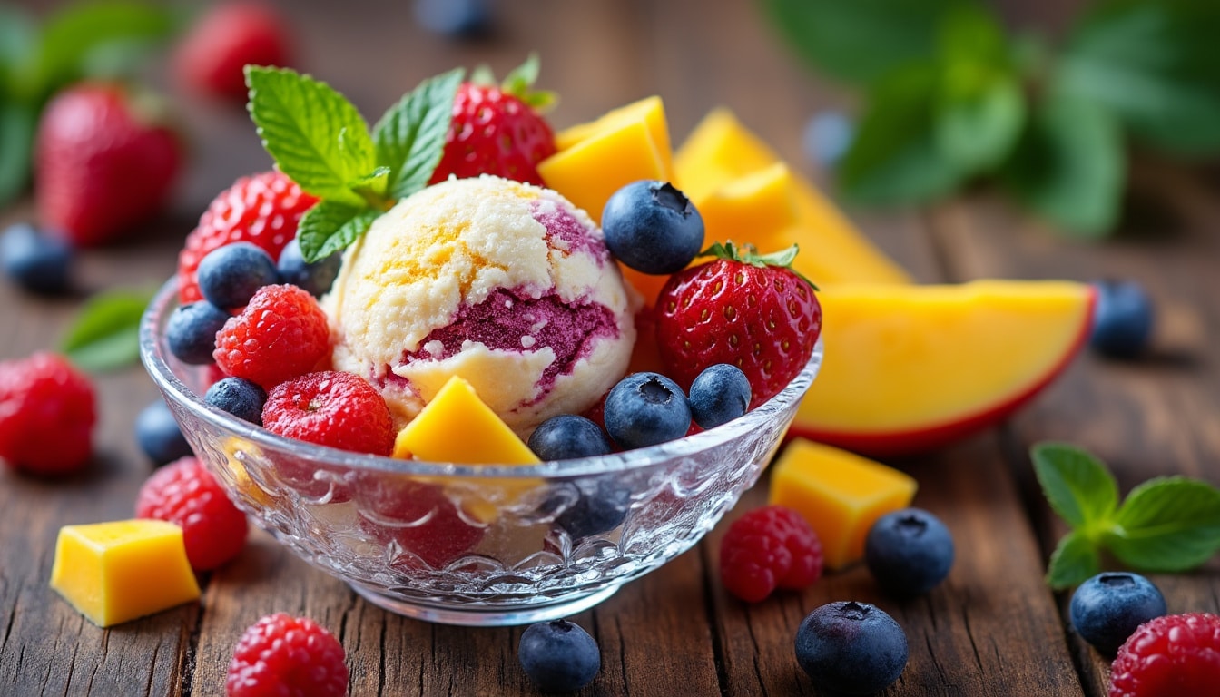 découvrez notre cuillère glace spéciale : dégustez un élixir glacé aux fruits d'été pour une expérience rafraîchissante et gourmande. idéal pour sublimer vos desserts estivaux !