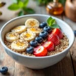 découvrez le guide complet sur les flocons de quinoa : bienfaits, recettes et astuces pour un petit déjeuner sain, équilibré et gourmand. commencez la journée avec énergie !