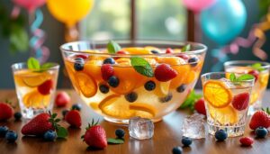 découvrez notre recette incontournable de punch festif spécialement conçue pour 30 personnes. facile à préparer, rafraîchissant et idéal pour réussir toutes vos fêtes et événements !