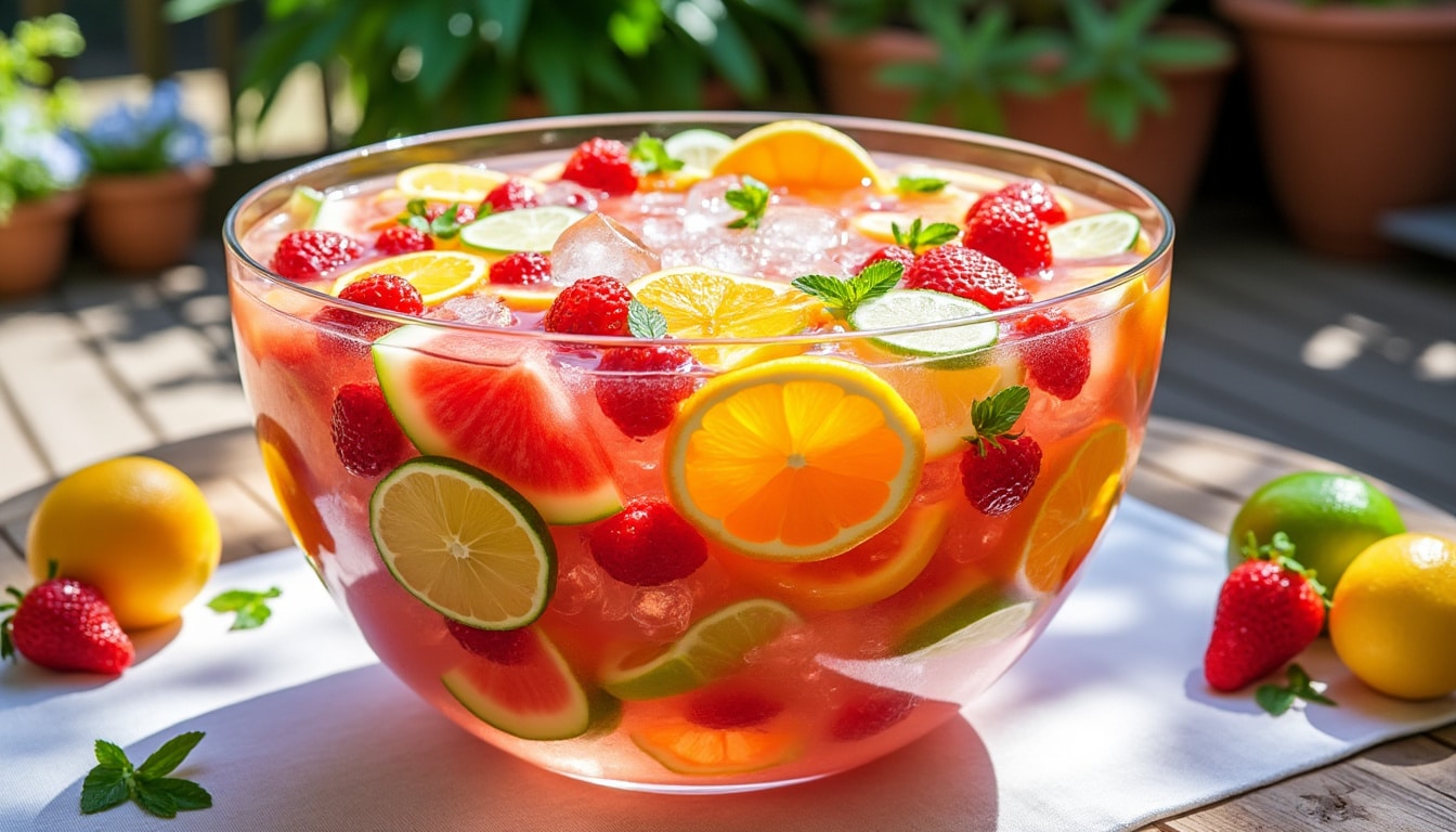 découvrez notre recette de punch rafraîchissant pour 30 personnes, idéale pour vos fêtes et grandes occasions. facile à préparer, ce cocktail fruité ravira tous vos invités !