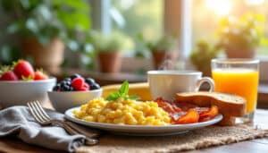 découvrez notre guide complet pour un petit-déjeuner rassasiant : idées de recettes savoureuses, conseils nutritionnels et astuces pour bien commencer votre journée en pleine forme.