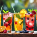 découvrez 5 recettes de boissons rafraîchissantes à préparer dans un verre tumbler pour profiter pleinement de l'été. des idées faciles et gourmandes pour se désaltérer et impressionner vos invités !