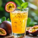 découvrez le jus de maracuja, une boisson tropicale rafraîchissante et délicieuse, idéale pour étancher votre soif et profiter des bienfaits exotiques du fruit de la passion.