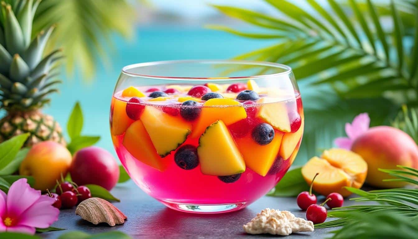 préparez un punch savoureux pour 50 personnes et offrez à vos invités une soirée conviviale et rafraîchissante. découvrez notre recette facile, idéale pour vos fêtes et grands rassemblements !