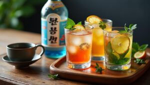 explorez l'art des cocktails traditionnels coréens et découvrez les saveurs uniques de l'alcool coréen, entre histoire, recettes authentiques et astuces de préparation.