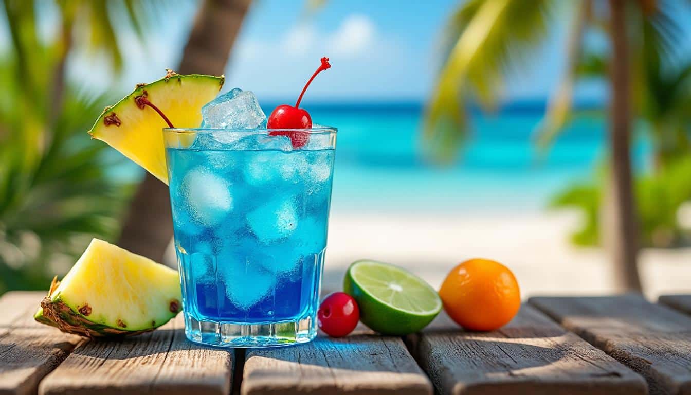 découvrez la liqueur curaçao, un incontournable pour préparer des cocktails frais et fruités qui raviront vos papilles. parfait pour toutes vos occasions estivales.