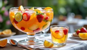 découvrez notre recette facile et rafraîchissante de punch frais et fruité, idéale pour régaler 30 personnes lors de vos fêtes et événements.